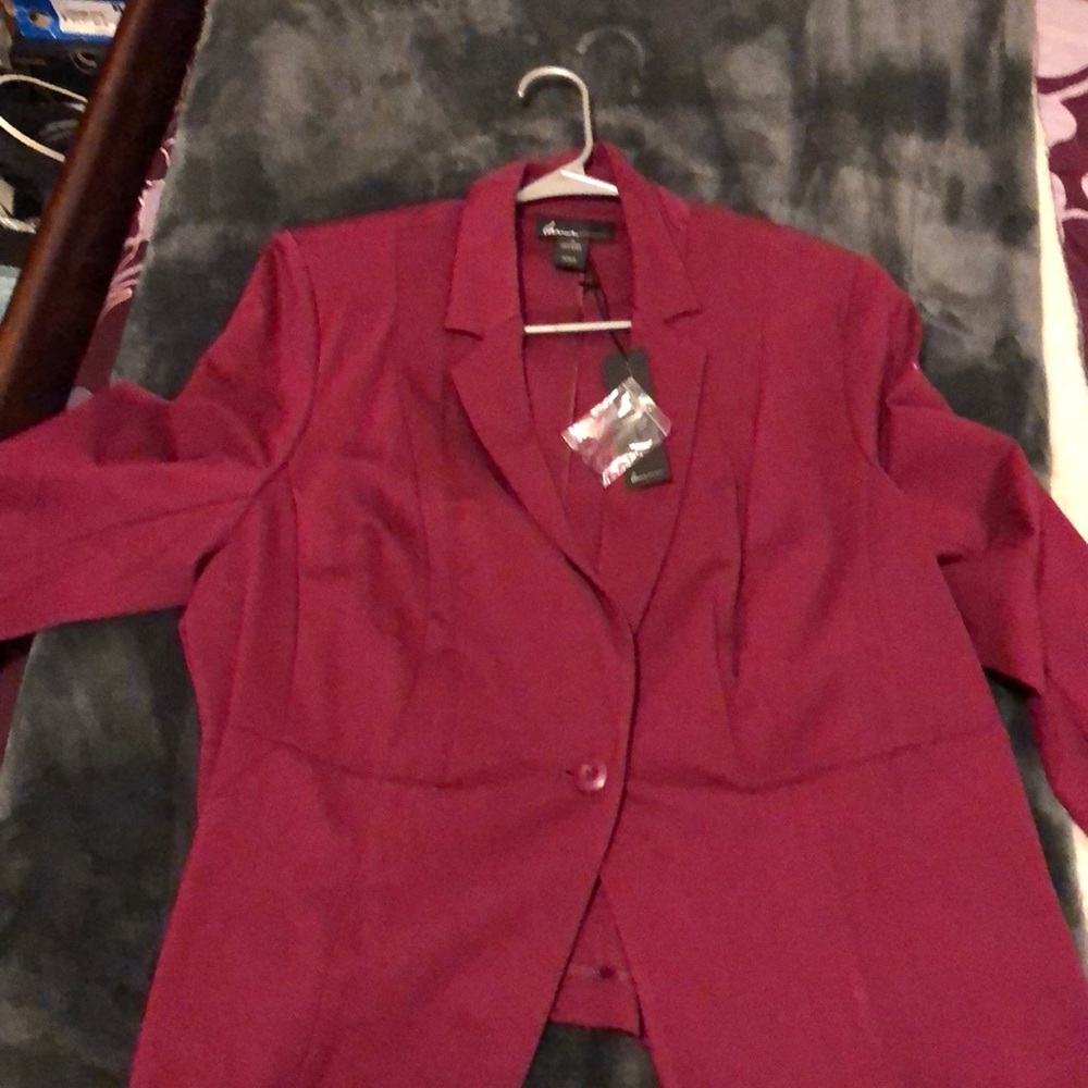 Ponte knit blazer